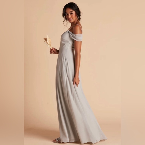 Birdy Grey Devin convertible Chiffon in Dove Gray Size XS - Picture 5 of 8